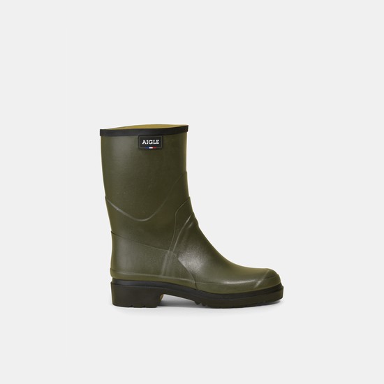 Aigle The Urban Ankle Garden Boots Men Green ZA-89763